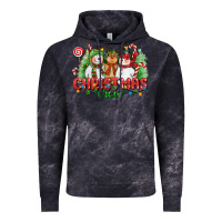 Cloud Black christmas crew polar bear reindeer and snowman Vintage Hoodie - CowGirlArtShop