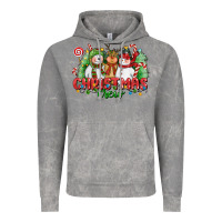 Cloud Rock christmas crew polar bear reindeer and snowman Vintage Hoodie - CowGirlArtShop