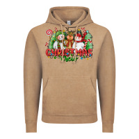 Vintage Coffee christmas crew polar bear reindeer and snowman Vintage Hoodie - CowGirlArtShop