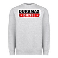 Heather Grey duramax diesel Heavyweight Sweatshirt - InspiraDesign