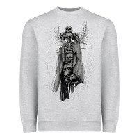 Heather Grey hunt showdown traitor's moon sweatshirt Heavyweight Sweatshirt - InspiraDesign