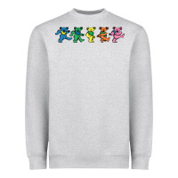 Heather Grey Jerrys Designer Bears Heavyweight Sweatshirt - InspiraDesign