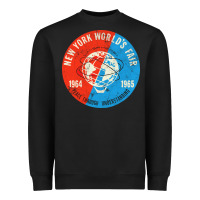 Black New York World's Fair 196465 Heavyweight Sweatshirt - InspiraDesign