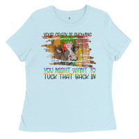 Your Crazy Is Showing Ladies Tee | Teevron