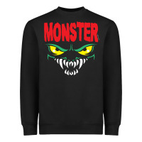 Black monster Heavyweight Sweatshirt - InspiraDesign