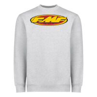 Heather Grey fmf racing so calif 8'' Heavyweight Sweatshirt - InspiraDesign