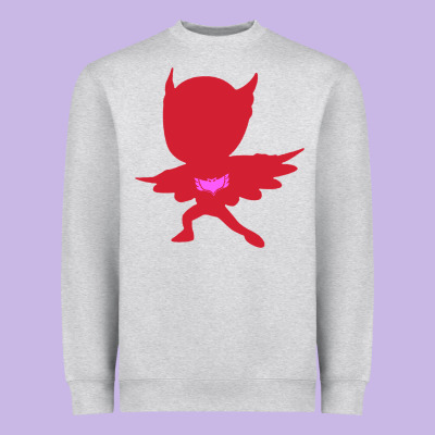 Owlette Illustration Heavyweight Sweatshirt Designed By Inspiradesign