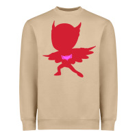 Mushroom owlette illustration Heavyweight Sweatshirt - InspiraDesign