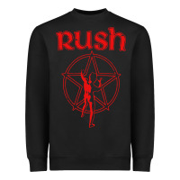 Black vintage starman Heavyweight Sweatshirt - InspiraDesign