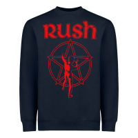 Navy vintage starman Heavyweight Sweatshirt - InspiraDesign