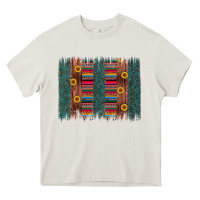 Sunflower Serape Brush Stroke Heavy Core Tee | Teevron