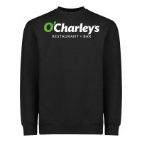 Black O'Charley's Resto and Bar Heavyweight Sweatshirt - InspiraDesign
