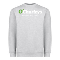 Heather Grey O'Charley's Resto and Bar Heavyweight Sweatshirt - InspiraDesign