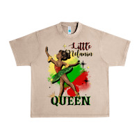 French Oak little melanin queen Urban Heavy Tee - CowGirlArtShop
