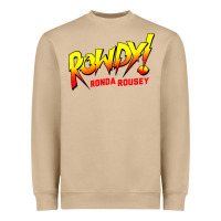 Ronda Rousey Merch Rowdy Ronda Rousey Shirt Heavyweight Sweatshirt | Teevron