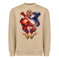 Mushroom wonder woman movie arms crossed t shirt Heavyweight Sweatshirt - InspiraDesign