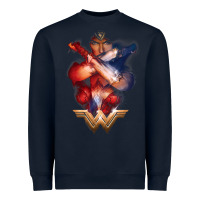 Wonder Woman Movie Arms Crossed T Shirt Heavyweight Sweatshirt | Teevron