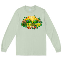 Matcha St. Patrick's Day American Football Long Sleeve Tee - HowdyJamesFarm
