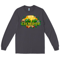 Smoke St. Patrick's Day American Football Long Sleeve Tee - HowdyJamesFarm