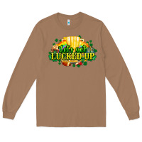 Toasted Coconut St. Patrick's Day American Football Long Sleeve Tee - HowdyJamesFarm