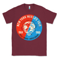 Burgundy New York World's Fair 196465 Classic Tee - InspiraDesign