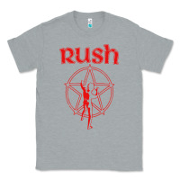 Heather Grey vintage starman Classic Tee - InspiraDesign