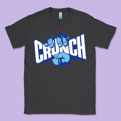The Crunch Fitness Classic Tee Designed By Inspiradesign