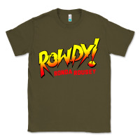 Army Green Ronda Rousey Merch Rowdy Ronda Rousey Shirt Classic Tee - InspiraDesign