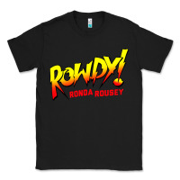 Black Ronda Rousey Merch Rowdy Ronda Rousey Shirt Classic Tee - InspiraDesign