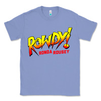 Colony Blue Ronda Rousey Merch Rowdy Ronda Rousey Shirt Classic Tee - InspiraDesign
