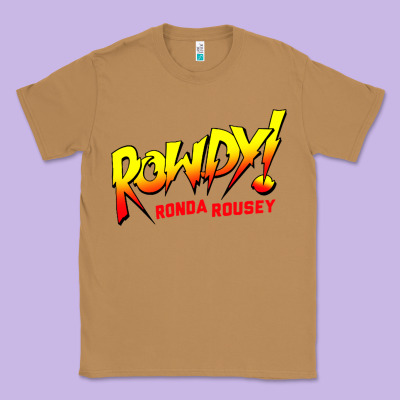Ronda Rousey Merch Rowdy Ronda Rousey Shirt Classic Tee Designed By Inspiradesign