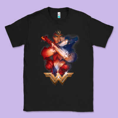 Wonder Woman Movie Arms Crossed T Shirt Classic Tee Designed By Inspiradesign