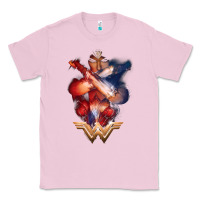 Bubblegum Pink wonder woman movie arms crossed t shirt Classic Tee - InspiraDesign