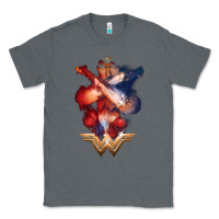 Charcoal Heather wonder woman movie arms crossed t shirt Classic Tee - InspiraDesign