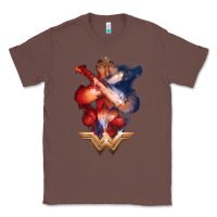 Chestnut wonder woman movie arms crossed t shirt Classic Tee - InspiraDesign