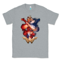 Heather Grey wonder woman movie arms crossed t shirt Classic Tee - InspiraDesign