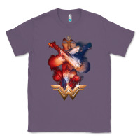 Lavender wonder woman movie arms crossed t shirt Classic Tee - InspiraDesign