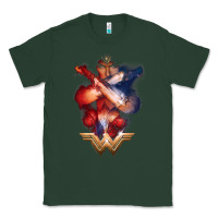 Sports Green wonder woman movie arms crossed t shirt Classic Tee - InspiraDesign