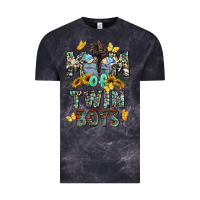 Cloud Black mom of twin boys mother's day Vintage Tee - CowGirlArtShop
