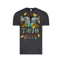 Vintage Black mom of twin boys mother's day Vintage Tee - CowGirlArtShop