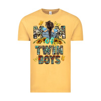 Vintage Mustard mom of twin boys mother's day Vintage Tee - CowGirlArtShop