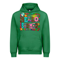 Emerald hello summer Urban Hoodie - AdoDesignShop