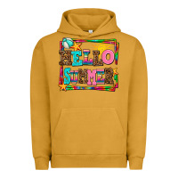 Pigment Peanut Butter hello summer Urban Hoodie - AdoDesignShop