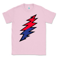 Bubblegum Pink Lazy Lightning Bolt Classic Tee - InspiraDesign