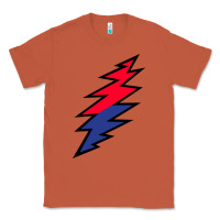 Copper Lazy Lightning Bolt Classic Tee - InspiraDesign