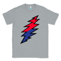 Heather Grey Lazy Lightning Bolt Classic Tee - InspiraDesign