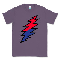 Lavender Lazy Lightning Bolt Classic Tee - InspiraDesign