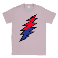 Lilac Lazy Lightning Bolt Classic Tee - InspiraDesign