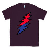Plum Lazy Lightning Bolt Classic Tee - InspiraDesign