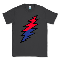 Smoke Lazy Lightning Bolt Classic Tee - InspiraDesign